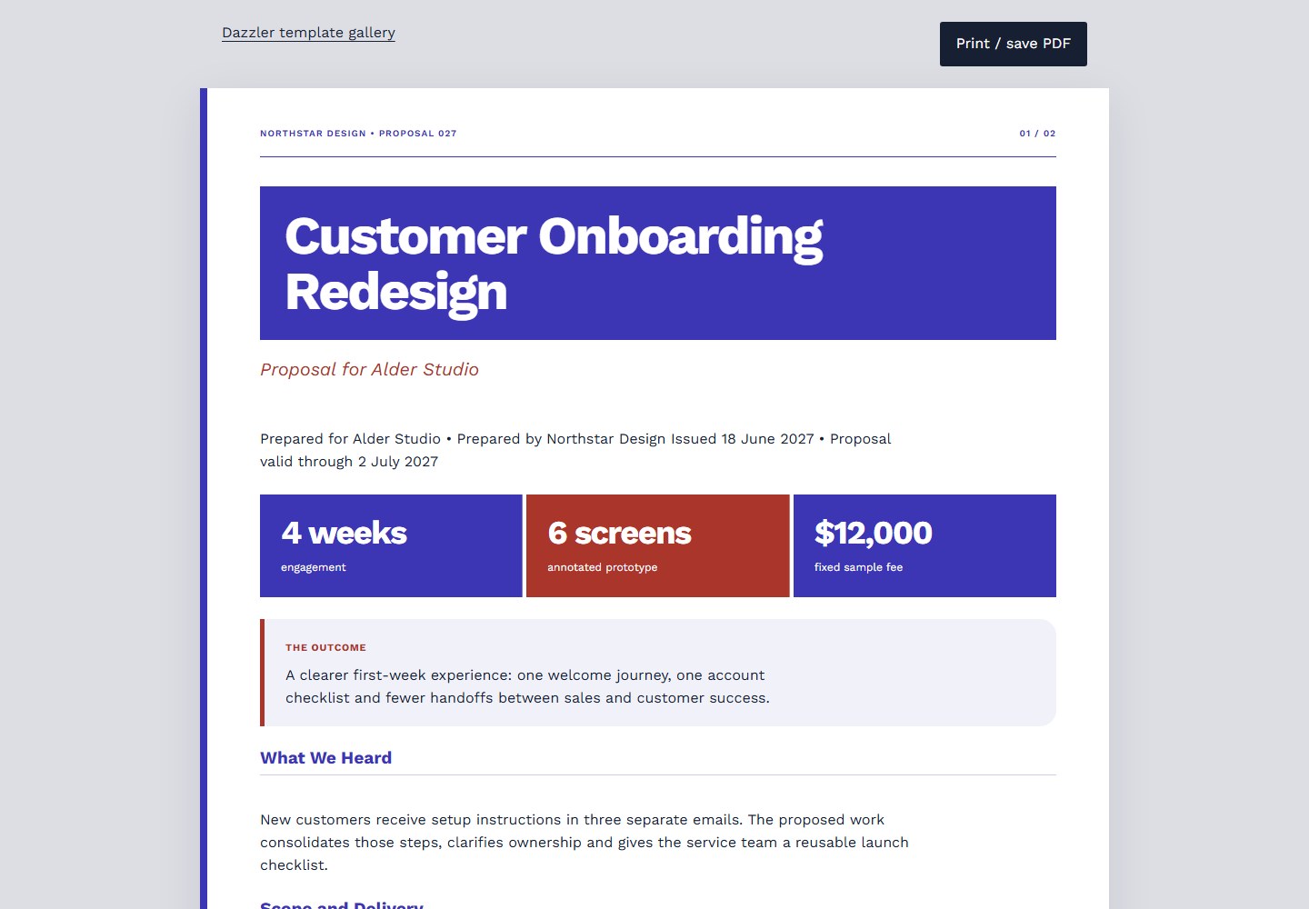 Customer Onboarding Redesign — HTML snapshot