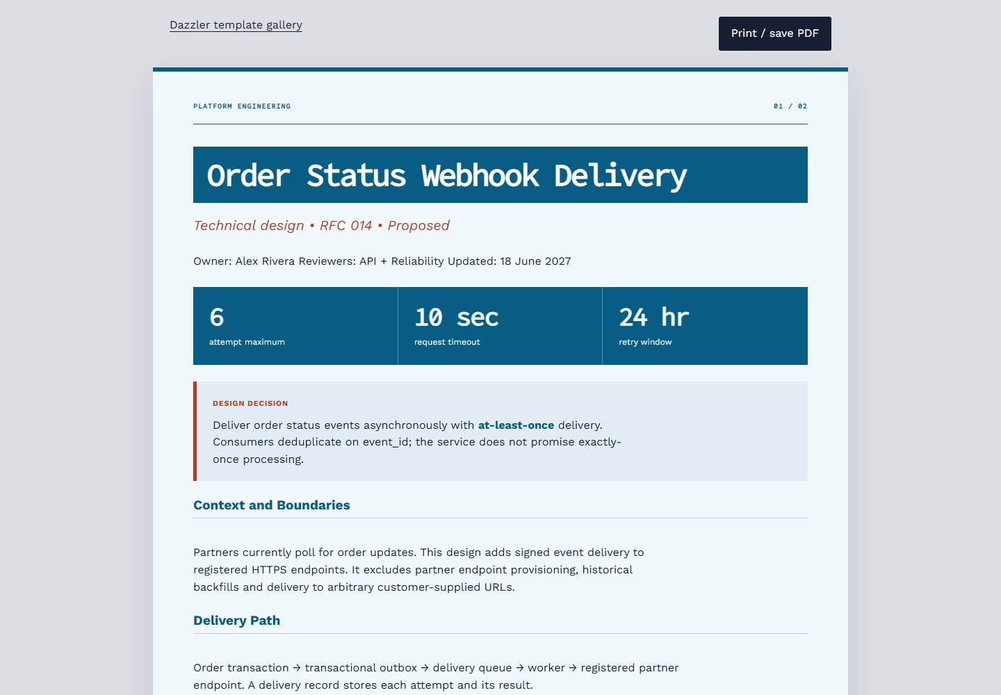 Order Status Webhook Delivery — HTML snapshot